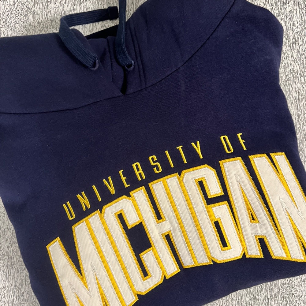 XL Mens Champion University of Michigan Hoodie, Sweatshirt, EUC, UofM